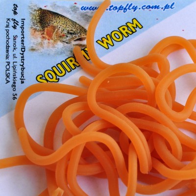Squirmy wormies - orange