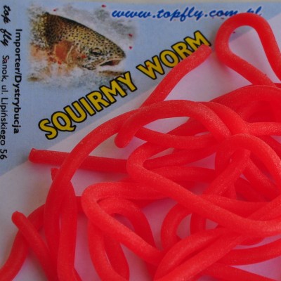 Squirmy wormies - red