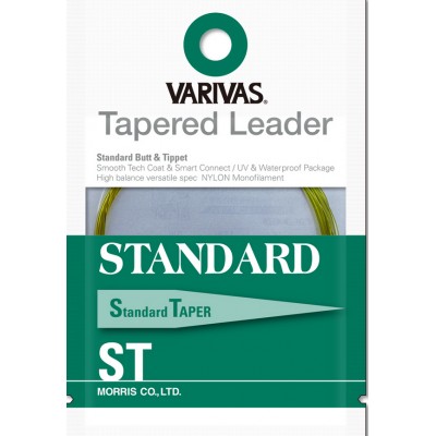 Varivas - Tapered Leader Standard  9 ft