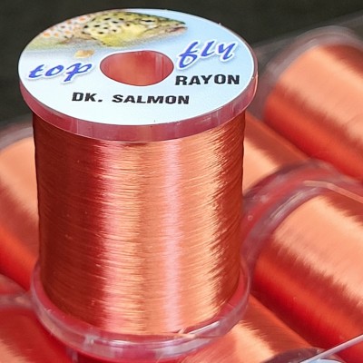 "top fly" RAYON - DK SALMON