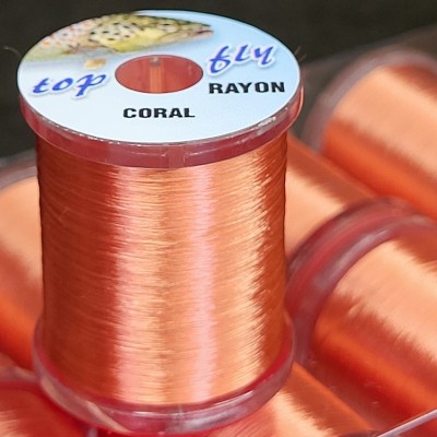 "top fly" RAYON - CORAL