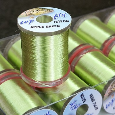 "top fly" RAYON - APPLE GREEN