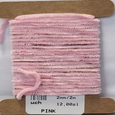 worm chenille - PINK